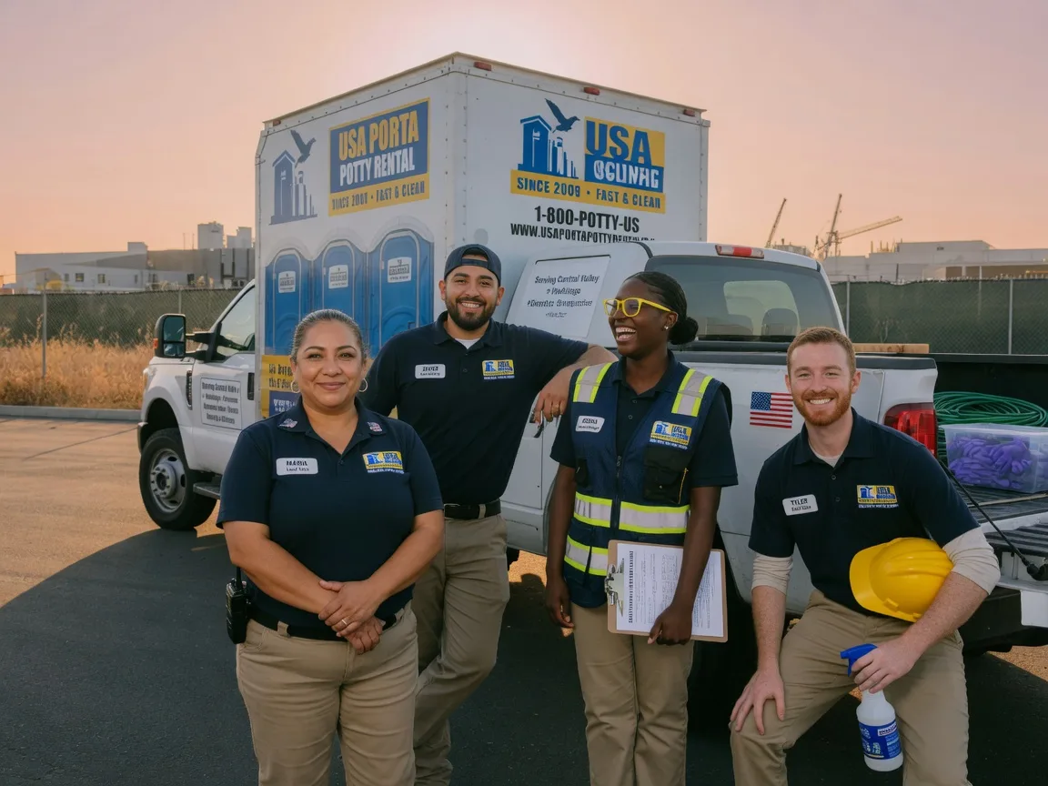 Portable Toilet Rental company in Los Banos, CA